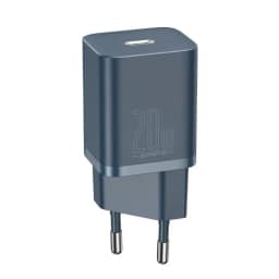 Сетевое зарядное устройство Baseus 20W USB-C TZCCSUP-B03 Blue, Midnight Blue — фото 3