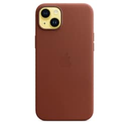 Кожаный чехол Apple MagSafe для iPhone 14 Umber, Brown — фото 6