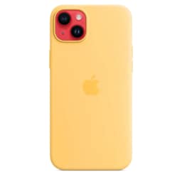 Силиконовый чехол Apple MagSafe для iPhone 14 Sunglow, Yellow — фото 5