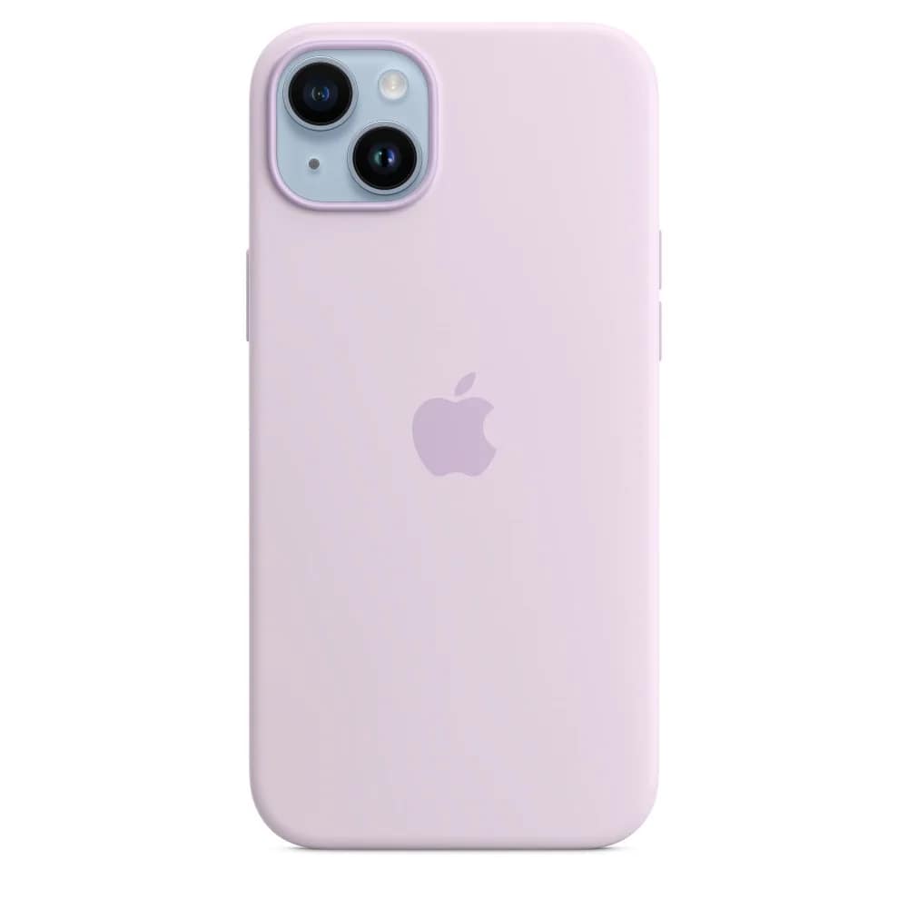 Силиконовый чехол Apple MagSafe для iPhone 14 Lilac, Purple — фото 2