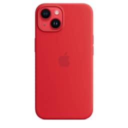 Силиконовый чехол Apple MagSafe для iPhone 14, Red — фото 1