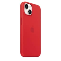 Силиконовый чехол Apple MagSafe для iPhone 14, Red — фото 2