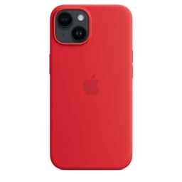 Силиконовый чехол Apple MagSafe для iPhone 14, Red — фото 6