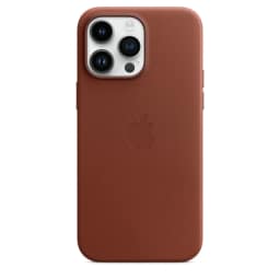 Кожаный чехол Apple MagSafe для iPhone 14 Pro Umber, Brown — фото 2