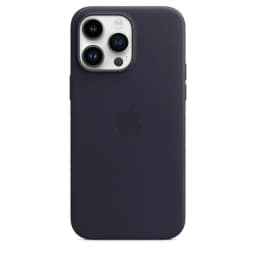 Кожаный чехол Apple MagSafe для iPhone 14 Pro Ink, Violet — фото 4