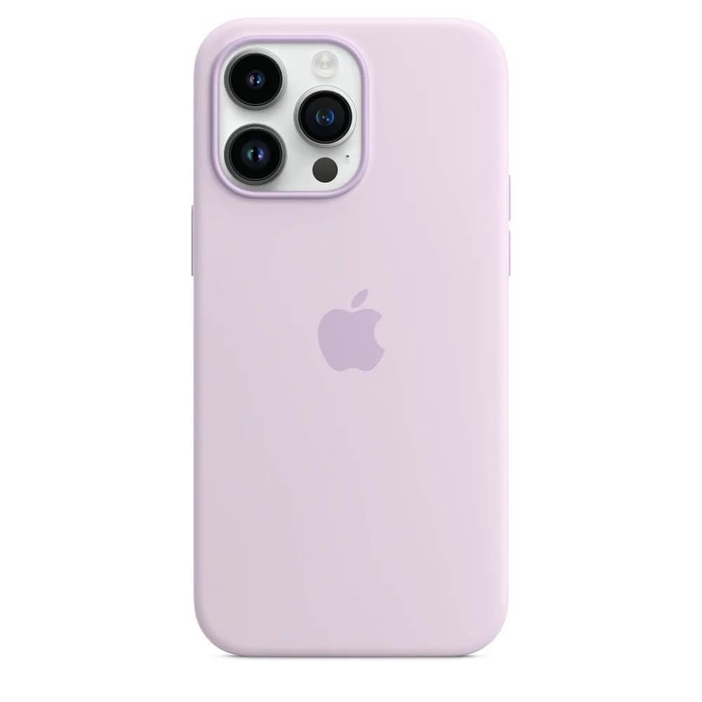 Силиконовый чехол Apple MagSafe для iPhone 14 Pro Lilac, Purple — фото 2