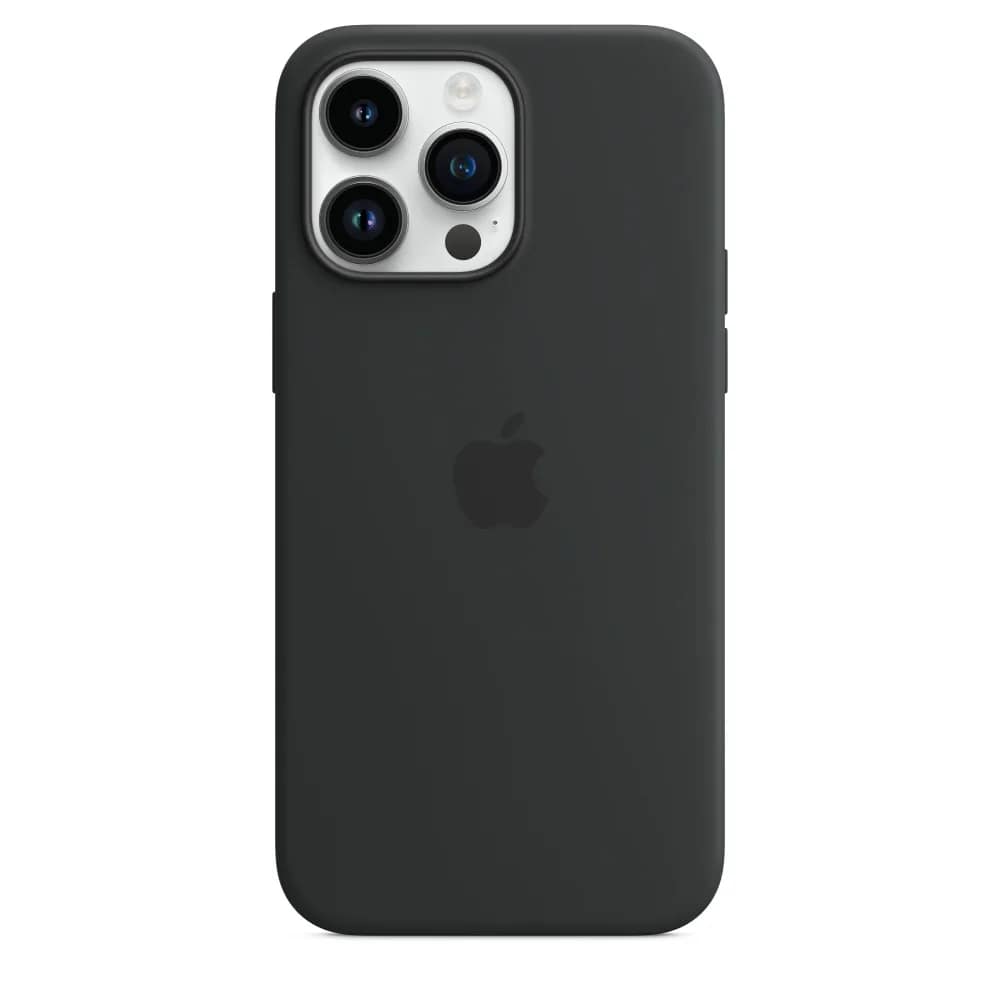 Силиконовый чехол Apple MagSafe для iPhone 14 Pro Midnight, Black — фото 2
