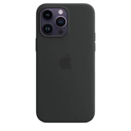 Силиконовый чехол Apple MagSafe для iPhone 14 Pro Midnight, Black — фото 3
