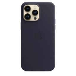Кожаный чехол Apple MagSafe для iPhone 14 Pro Max Ink, Violet — фото 2