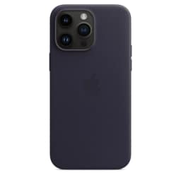 Кожаный чехол Apple MagSafe для iPhone 14 Pro Max Ink, Violet — фото 3
