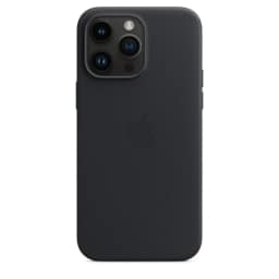 Кожаный чехол Apple MagSafe для iPhone 14 Pro Max Midnight, Black — фото 1