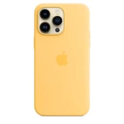 Силиконовый чехол Apple MagSafe для iPhone 14 Pro Max Sunglow, Yellow