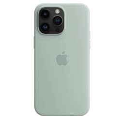 Силиконовый чехол Apple MagSafe для iPhone 14 Pro Max Succulent, Mint — фото 4