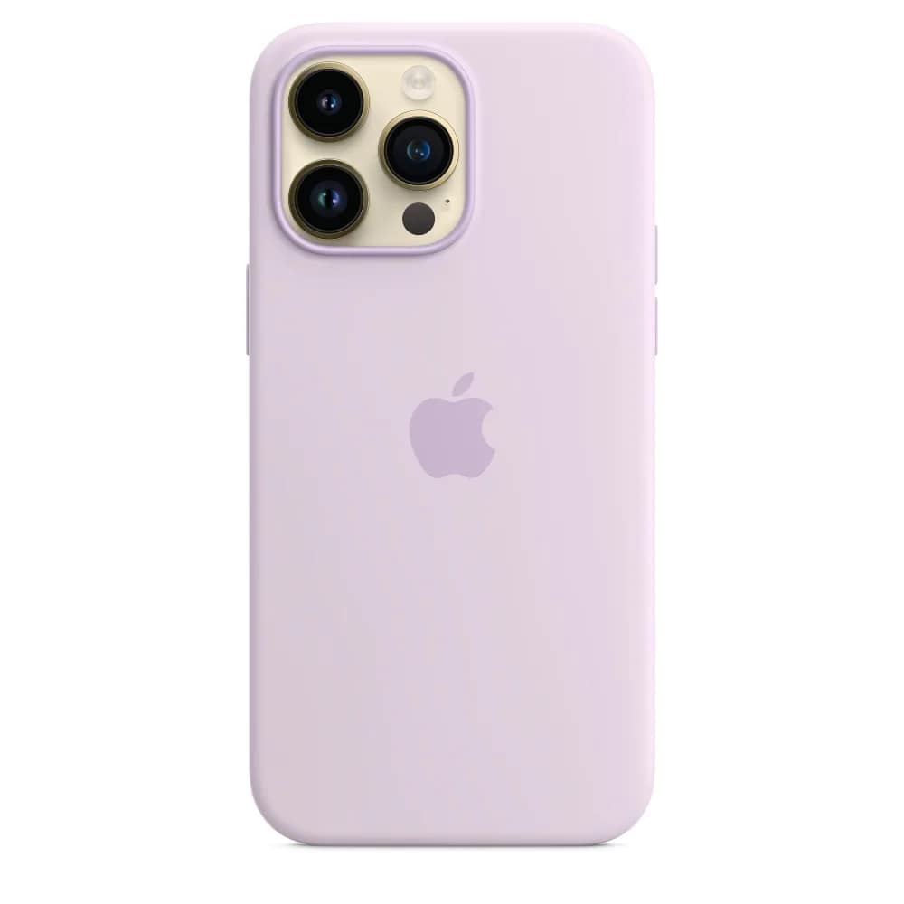 Силиконовый чехол Apple MagSafe для iPhone 14 Pro Max Lilac, Purple — фото 3