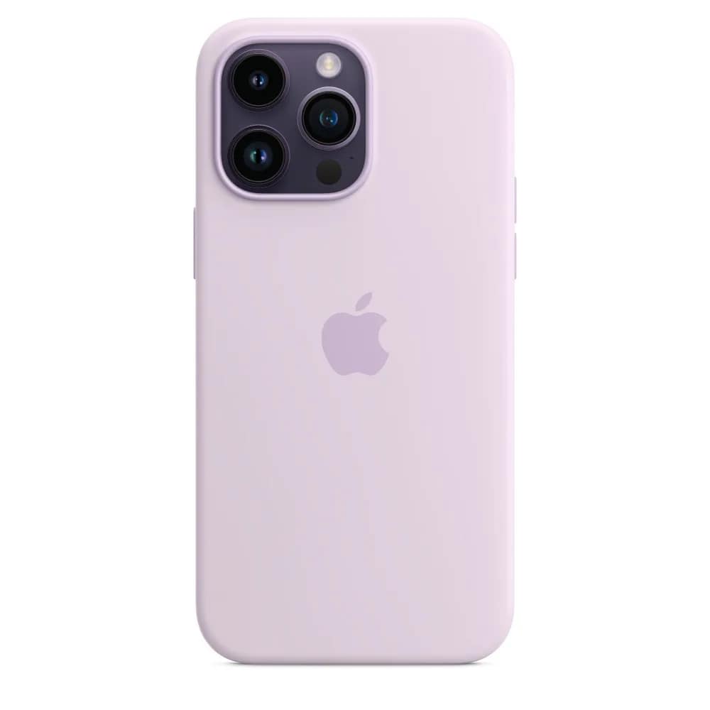 Силиконовый чехол Apple MagSafe для iPhone 14 Pro Max Lilac, Purple — фото 4