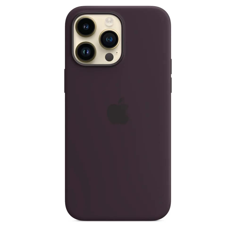 Силиконовый чехол Apple MagSafe для iPhone 14 Pro Max Elderberry, Violet — фото 2