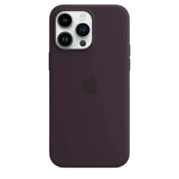 Силиконовый чехол Apple MagSafe для iPhone 14 Pro Max Elderberry, Violet — фото 3