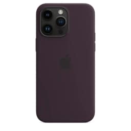 Силиконовый чехол Apple MagSafe для iPhone 14 Pro Max Elderberry, Violet — фото 4