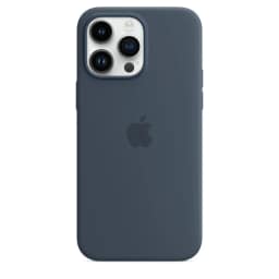 Силиконовый чехол Apple MagSafe для iPhone 14 Pro Max Storm Blue, Midnight Blue — фото 1