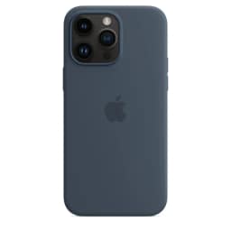 Силиконовый чехол Apple MagSafe для iPhone 14 Pro Max Storm Blue, Midnight Blue — фото 2