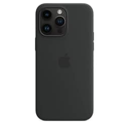 Силиконовый чехол Apple MagSafe для iPhone 14 Pro Max Midnight, Black