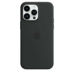 Силиконовый чехол Apple MagSafe для iPhone 14 Pro Max Midnight, Black — фото 3