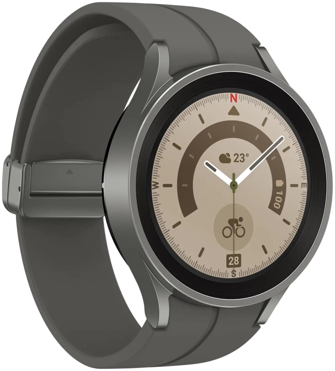 Смарт-часы Samsung Galaxy Watch5 Pro 45 mm SM-R920 Titanium, Gray — фото 3