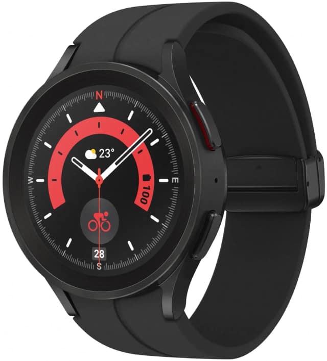 Смарт-часы Samsung Galaxy Watch5 Pro 45 mm SM-R920 Titanium, Black