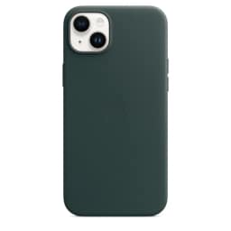 Кожаный чехол Apple для iPhone 14 Plus Forest, Green — фото 3