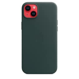 Кожаный чехол Apple для iPhone 14 Plus Forest, Green — фото 4