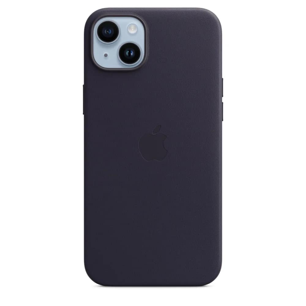 Кожаный чехол Apple для iPhone 14 Plus Ink, Violet — фото 2