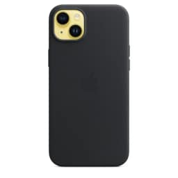 Кожаный чехол Apple для iPhone 14 Plus Midnight, Black — фото 2