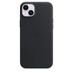 Кожаный чехол Apple для iPhone 14 Plus Midnight, Black — фото 4