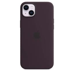 Силиконовый чехол Apple для iPhone 14 Plus Elderberry, Violet — фото 1