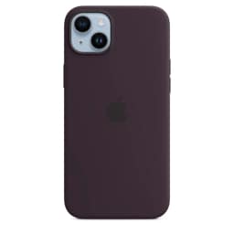 Силиконовый чехол Apple для iPhone 14 Plus Elderberry, Violet — фото 2