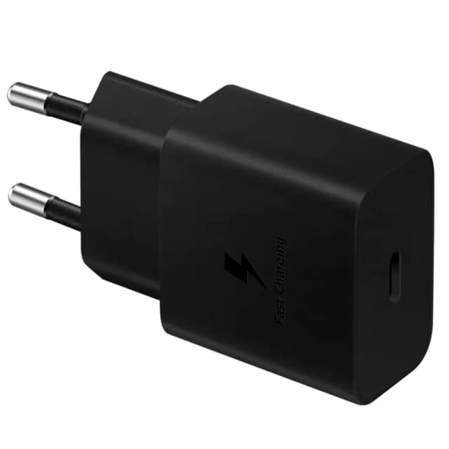 Сетевое зарядное устройство Samsung 15W USB-C EP-T1510, Black