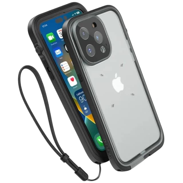 Чехол водонепроницаемый Catalyst Total Protection Case 14 Pro Stealth Black, Прозрачный