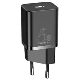 Сетевое зарядное устройство Baseus 25W USB-C CCSP020101, Black — фото 1