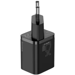 Сетевое зарядное устройство Baseus 25W USB-C CCSP020101, Black — фото 2
