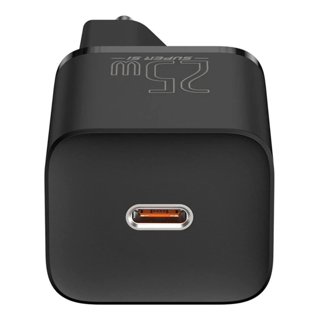 Сетевое зарядное устройство Baseus 25W USB-C CCSP020101, Black — фото 4