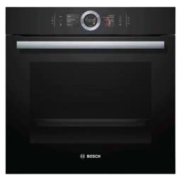 Электрический духовой шкаф Bosch Serie 8 HSG636BB1 Black, Черный — фото 1