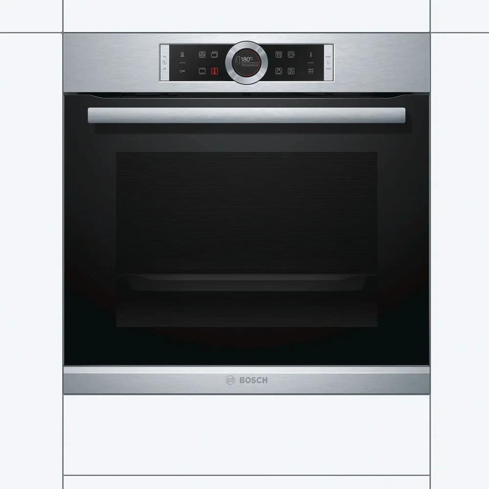 Электрический духовой шкаф Bosch Serie 8 HBG675BS1 Silver, Серебристый — фото 5