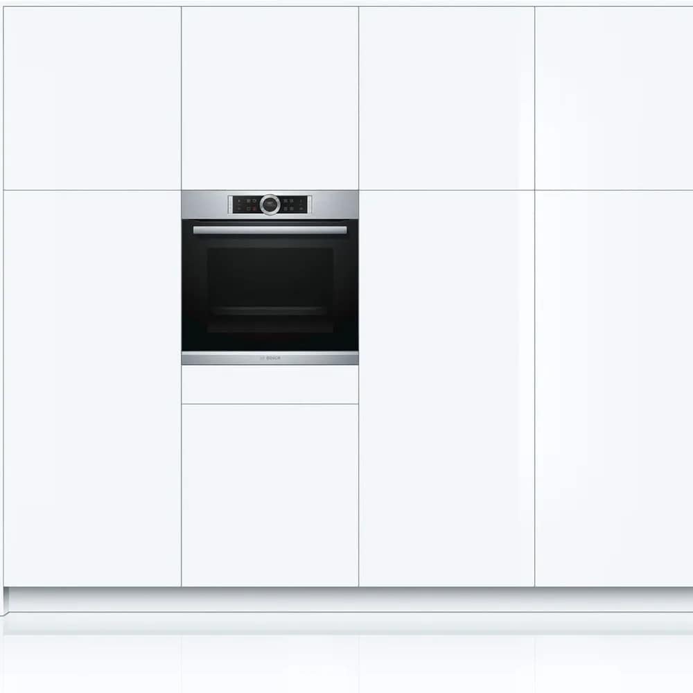 Электрический духовой шкаф Bosch Serie 8 HBG675BS1 Silver, Серебристый — фото 6