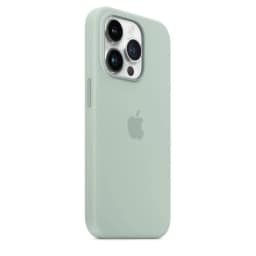 Силиконовый чехол MItrifON для iPhone 14 Pro Max Protect Matte Case Succulent, Mint — фото 1