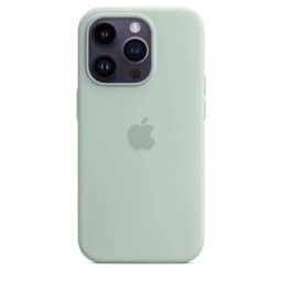 Силиконовый чехол MItrifON для iPhone 14 Pro Max Protect Matte Case Succulent, Mint — фото 2