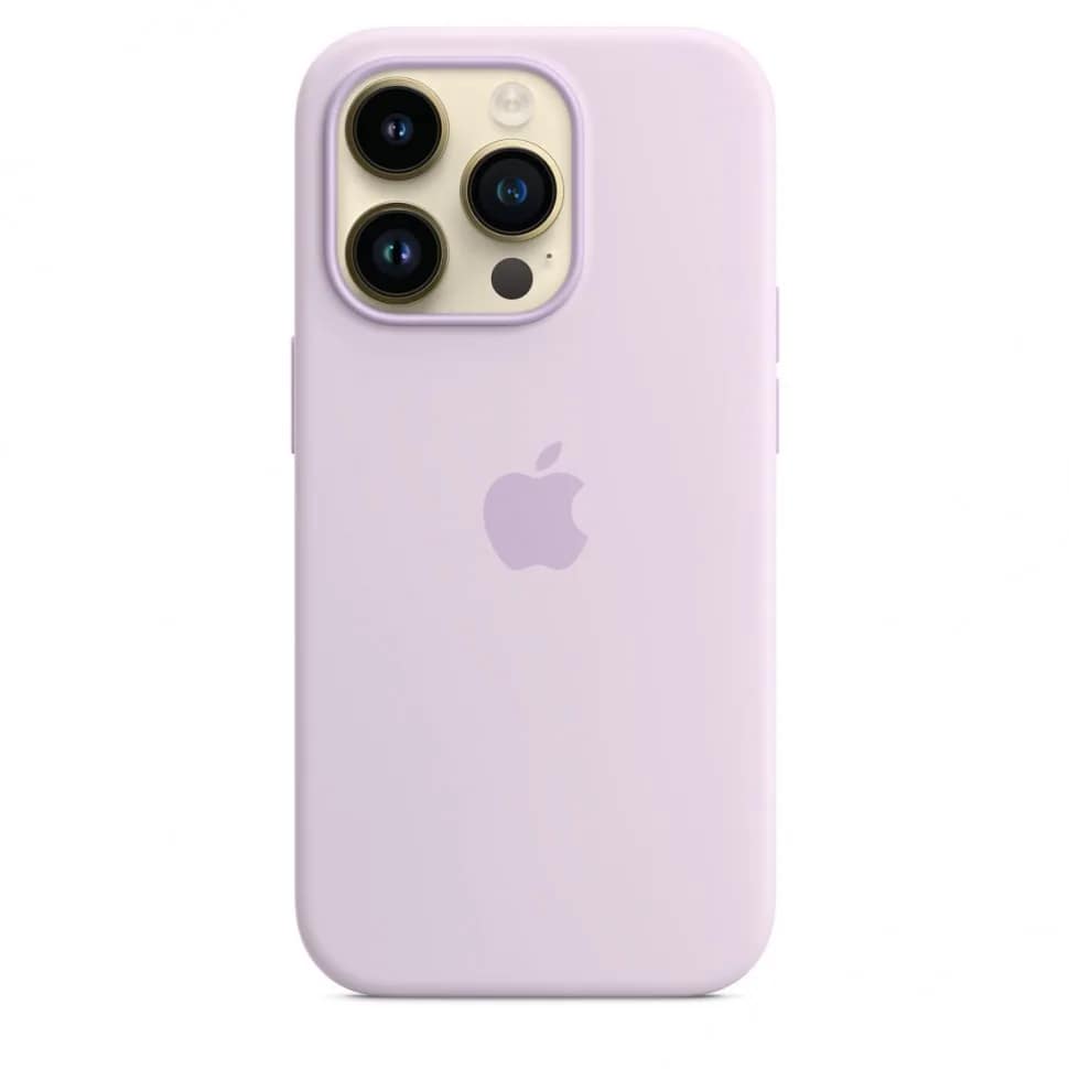 Силиконовый чехол MItrifON для iPhone 14 Pro Max Protect Matte Case Lilac, Purple — фото 2