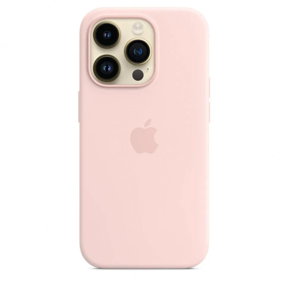 Силиконовый чехол MItrifON для iPhone 14 Pro Max Protect Matte Case Chalc, Pink — фото 2