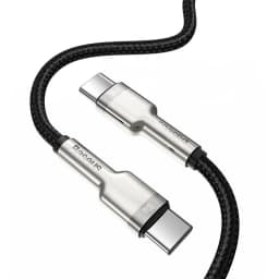 Кабель Baseus USB-C USB-C 100W 1m CATJK-C01 Black, Черный — фото 2