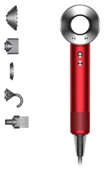 Фен Dyson Supersonic HD07 Red Nickel, Красный — фото 4