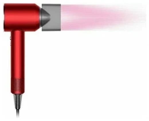 Фен Dyson Supersonic HD07 Red Nickel, Красный — фото 9
